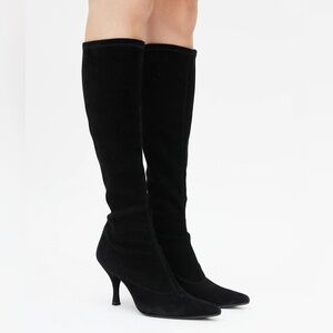 Stuart Weitzman pull on boot